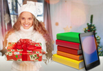 Сlipart Christmas Shopping Women Gift Giving   BillionPhotos