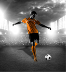 Сlipart action background football full length indoors   BillionPhotos