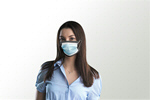 Сlipart double beautiful care cloth cloth mask   BillionPhotos