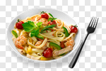 Сlipart Pasta Food Meal Plate Healthy Eating photo cut out BillionPhotos