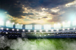 Сlipart night stadium field bright grass   BillionPhotos
