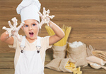 Сlipart child making cake fun bread   BillionPhotos