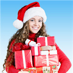 Сlipart Christmas Shopping Holiday Women Gift   BillionPhotos