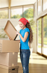 Сlipart Moving House Moving Office Box Women Leaning   BillionPhotos