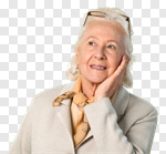 Сlipart Senior Adult Women Cheerful Happiness House photo cut out BillionPhotos