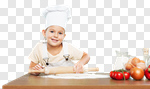 Сlipart bake chef baker cute girl photo cut out BillionPhotos