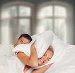 Сlipart couple woman arguing toxic bed   BillionPhotos