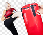Сlipart Boxing woman Boxing Women Exercising Sport photo cut out BillionPhotos