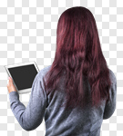 Сlipart office girl work team leader photo cut out BillionPhotos