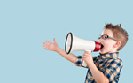 Сlipart megaphone student news child sale   BillionPhotos