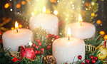 Сlipart Christmas Candle Advent Wreath Holiday   BillionPhotos