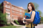 Сlipart academy activity adult attractive backpack learning beautiful busy business businesswoman   BillionPhotos