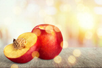 Сlipart peach background fruit nectarine single   BillionPhotos