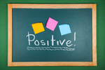 Сlipart Expressing Positivity Thinking Attitude mindset Blackboard photo  BillionPhotos