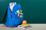 Сlipart School bag school table backpack bag   BillionPhotos
