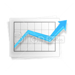 Сlipart Graph Chart Diagram Report Data vector icon cut out BillionPhotos