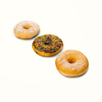 Сlipart doughnut donut glazed white plain   BillionPhotos