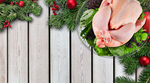 Сlipart christmas dinner feast meat background   BillionPhotos