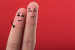 Сlipart finger hug isolated human decoration photo  BillionPhotos