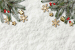 Сlipart christmas background flat lay minimal   BillionPhotos