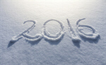 Сlipart New year 2016 new snow written calendar photo  BillionPhotos