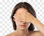 Сlipart See no evil concept eyes adult afraid anonymous photo cut out BillionPhotos