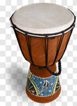 Сlipart Drum Musical Instrument Africa African Culture Djembe photo cut out BillionPhotos
