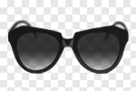 Сlipart glasses sun white plastic black photo cut out BillionPhotos