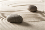 Сlipart Stone on sand zen calm progression pebble photo  BillionPhotos