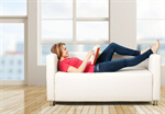 Сlipart Window Sofa Women House Comfortable   BillionPhotos