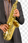 Сlipart Jazz Musical Band Saxophone Outdoors Blues photo cut out BillionPhotos