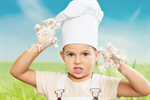 Сlipart child making cake fun bread   BillionPhotos
