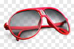 Сlipart red vision isolated goggles glasses photo cut out BillionPhotos