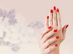 Сlipart nail polish red hand closeup   BillionPhotos